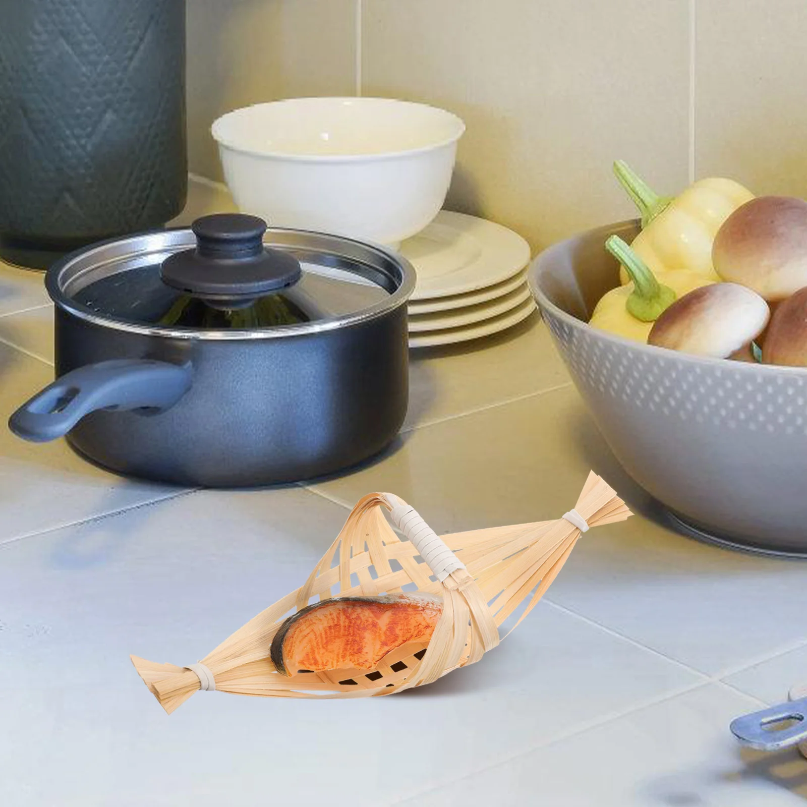 5Pcs Bamboo Sushi Boat Serving Tray - Handwoven Japanese Style Appetizer Platter for Sashimi Desserts Party Decor Light
5Pcs Bamboo Sushi Boat Serving Tray - Handwoven Japanese Style Appetizer Platter for Sashimi Desserts Party Decor Light