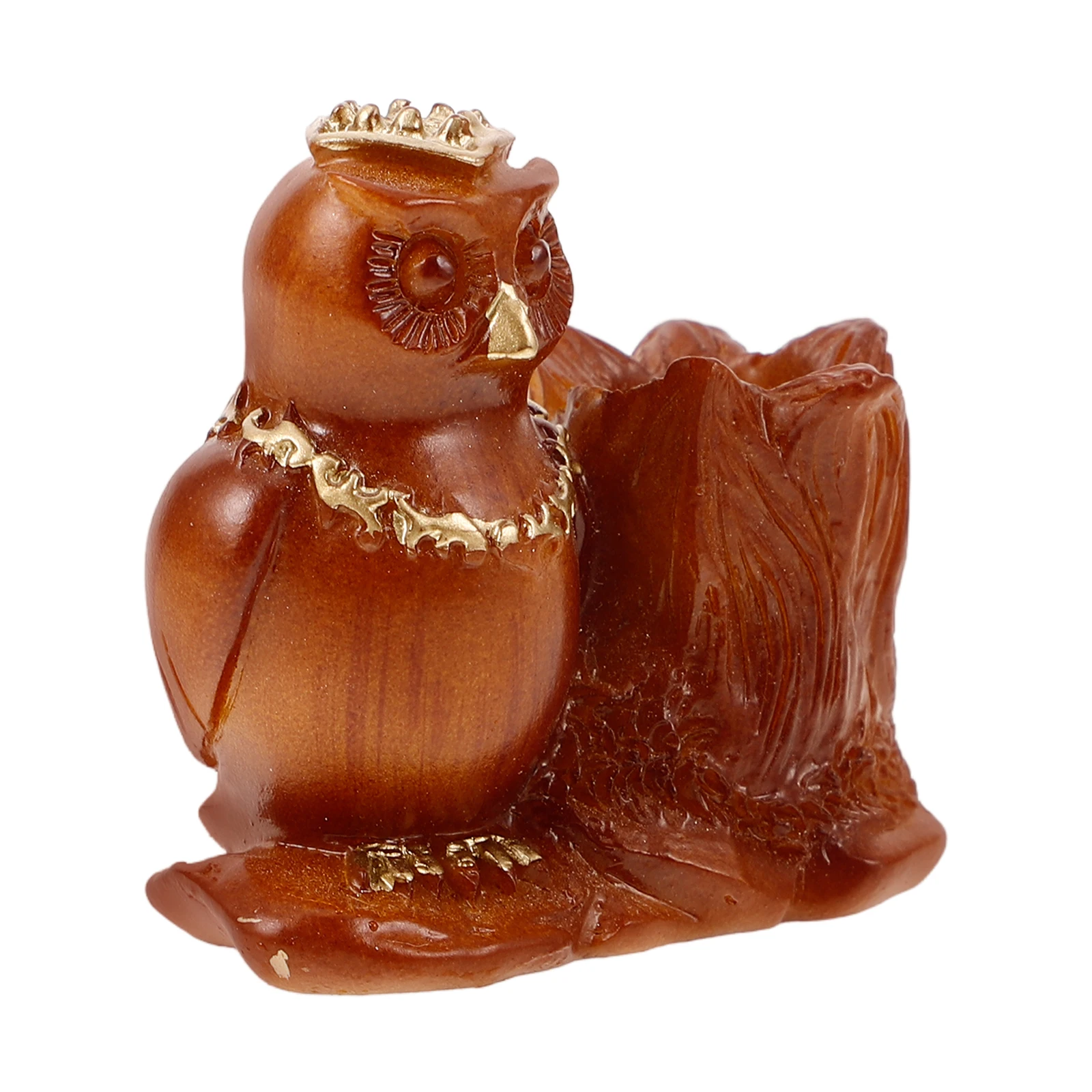 Owl Pen Holder Wooden Small Desk Organizer for Living Room Office Study Craft Storage Pencil Cup Teacher Decor Resin
Owl Pen Holder Wooden Small Desk Organizer for Living Room Office Study Craft Storage Pencil Cup Teacher Decor Resin