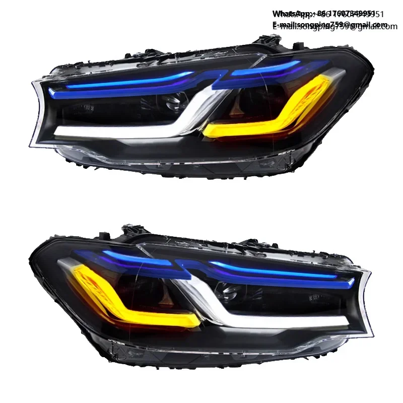 YU GUANG for BMW 5 Series G30 540i 530i Headlight 2018 2019 2020 Head Light Upgrade 2021 2022 LED Headlamp DRL BMW G30 Lci DRL
YU GUANG for BMW 5 Series G30 540i 530i Headlight 2018 2019 2020 Head Light Upgrade 2021 2022 LED Headlamp DRL BMW G30 Lci DRL