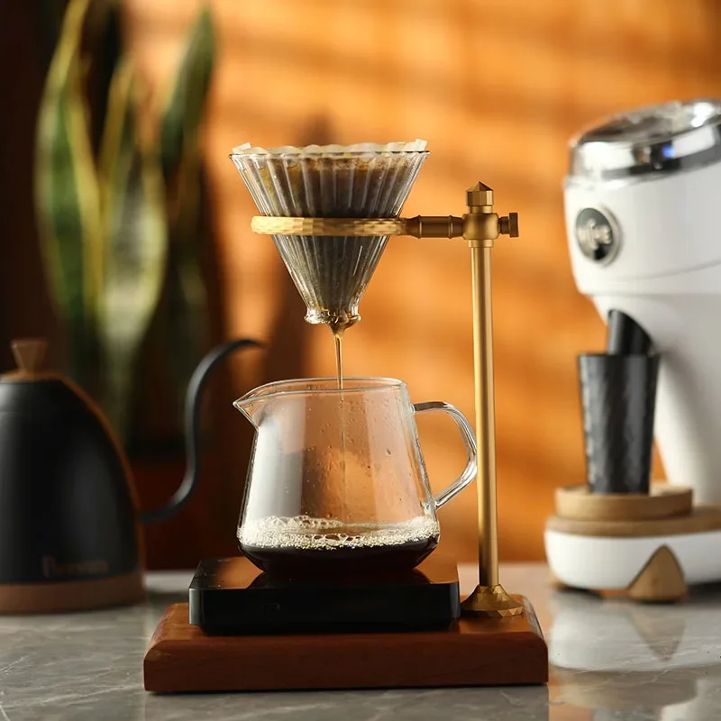 Coffee Filter Rack Hand Brewed Coffee Filter Cup Holder Adjustable Wooden Base Coffeeware
Coffee Filter Rack Hand Brewed Coffee Filter Cup Holder Adjustable Wooden Base Coffeeware