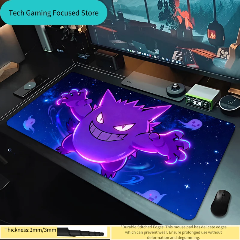 Коврик для мыши, игровые аксессуары, компьютерная клавиатура для геймеров, специально разработанный для киберспорта, коврик для мыши P-Pokemon Gengar.
Коврик для мыши, игровые аксессуары, компьютерная клавиатура для геймеров, специально разработанный для киберспорта, коврик для мыши P-Pokemon Gengar.