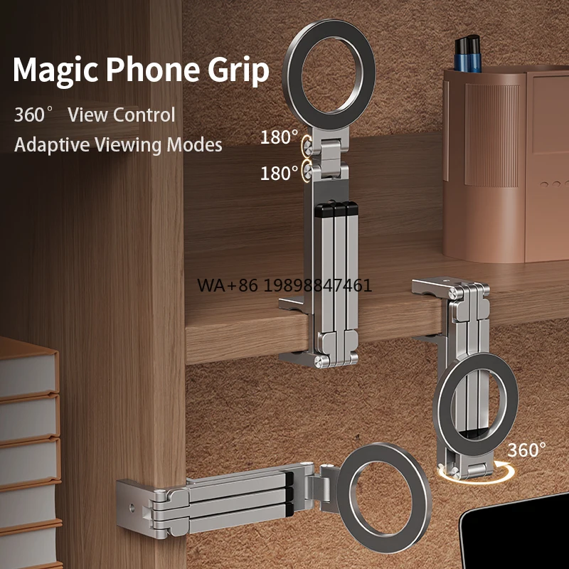E01S Innovative Tripod Phone Holder Adjustable Tripod Stand Universal 360 Rotating Car Mobile Phone Holder Magnetic
E01S Innovative Tripod Phone Holder Adjustable Tripod Stand Universal 360 Rotating Car Mobile Phone Holder Magnetic