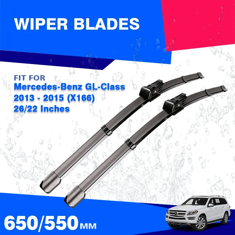 For Mercedes Benz GL Class 2013 2014 2015 X166 GL450 GL550 GL350 GL63 Front Windshield Wiper Blades Winscreen Car Accessories
For Mercedes Benz GL Class 2013 2014 2015 X166 GL450 GL550 GL350 GL63 Front Windshield Wiper Blades Winscreen Car Accessories