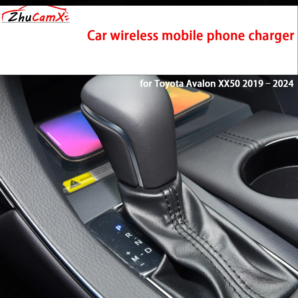for Toyota Avalon XX50 2019–2024 Center Console Storage Wireless Mobile Phone Charger QI 18W iPhone Magsafe Fast Charging Panel
for Toyota Avalon XX50 2019–2024 Center Console Storage Wireless Mobile Phone Charger QI 18W iPhone Magsafe Fast Charging Panel