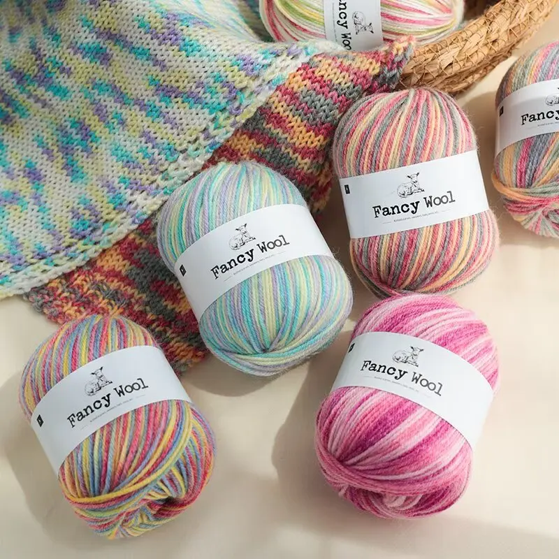 10 Skeins Variegated Wool Yarn 500g, Soft Colorful Gradient Yarn for Knitting Crochet, Warm Hand Knitting Yarn for Hats DIY
10 Skeins Variegated Wool Yarn 500g, Soft Colorful Gradient Yarn for Knitting Crochet, Warm Hand Knitting Yarn for Hats DIY