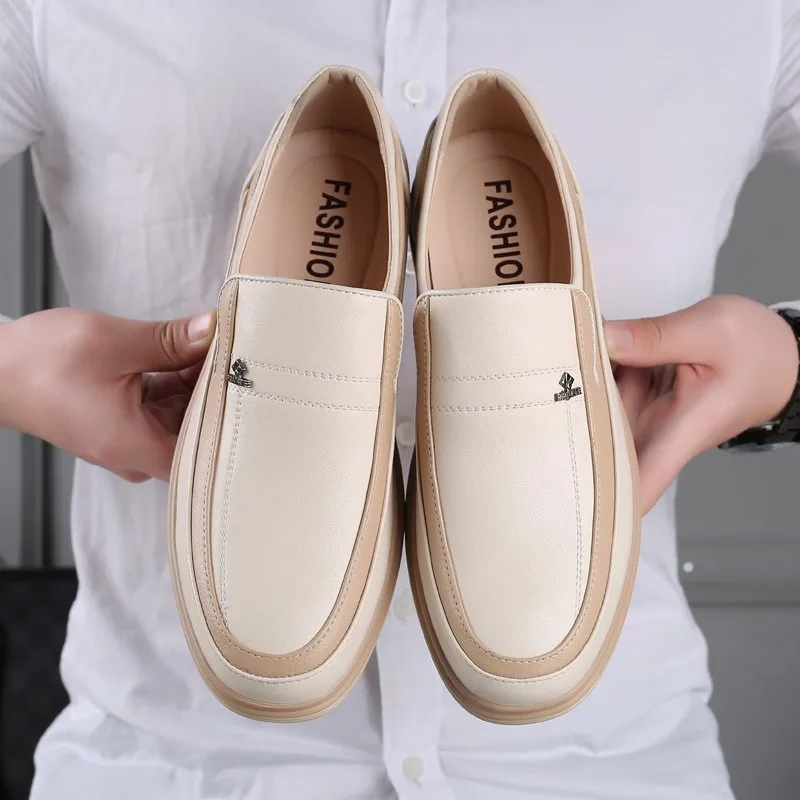 Men's Breathable Leather Business Casual Formal Shoes Trendy Comfortable Wear-resistant Youth Modelmen's business leather shoes
Men's Breathable Leather Business Casual Formal Shoes Trendy Comfortable Wear-resistant Youth Modelmen's business leather shoes