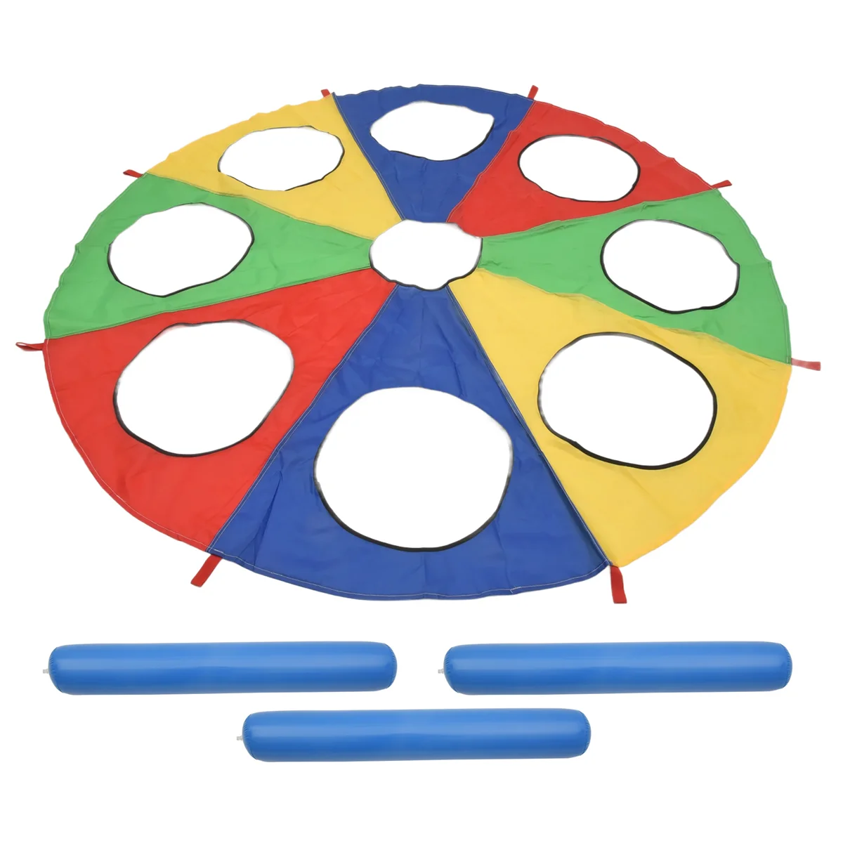 X55A-Rainbow Parachute Parachute 6 футов, игра с парашютом для игр на открытом воздухе (с мышью) Игрушка для активного отдыха с 3 воздушными палочками
X55A-Rainbow Parachute Parachute 6 футов, игра с парашютом для игр на открытом воздухе (с мышью) Игрушка для активного отдыха с 3 воздушными палочками