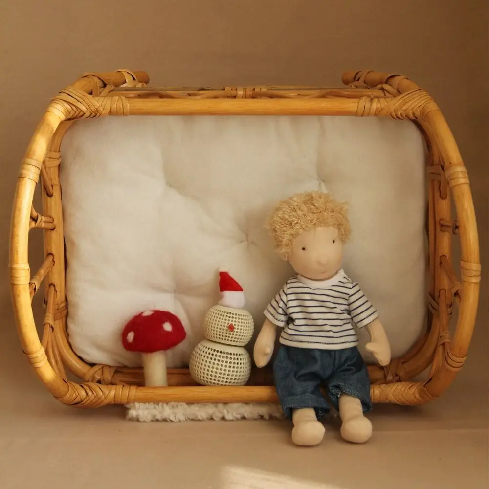 Knitting Clothing Waldorf Doll Native Kawaii Cartoon Plush Stuffed Doll Stuffed Rabbit Bear Handmade Doll Toy Kindergarten
Knitting Clothing Waldorf Doll Native Kawaii Cartoon Plush Stuffed Doll Stuffed Rabbit Bear Handmade Doll Toy Kindergarten