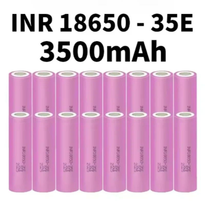 18650 Flat Top High Capacity Battery 3.7V 3500mAh 25A Heavy Discharge Full Safety Protected Lithium Rechargeable Cell
18650 Flat Top High Capacity Battery 3.7V 3500mAh 25A Heavy Discharge Full Safety Protected Lithium Rechargeable Cell