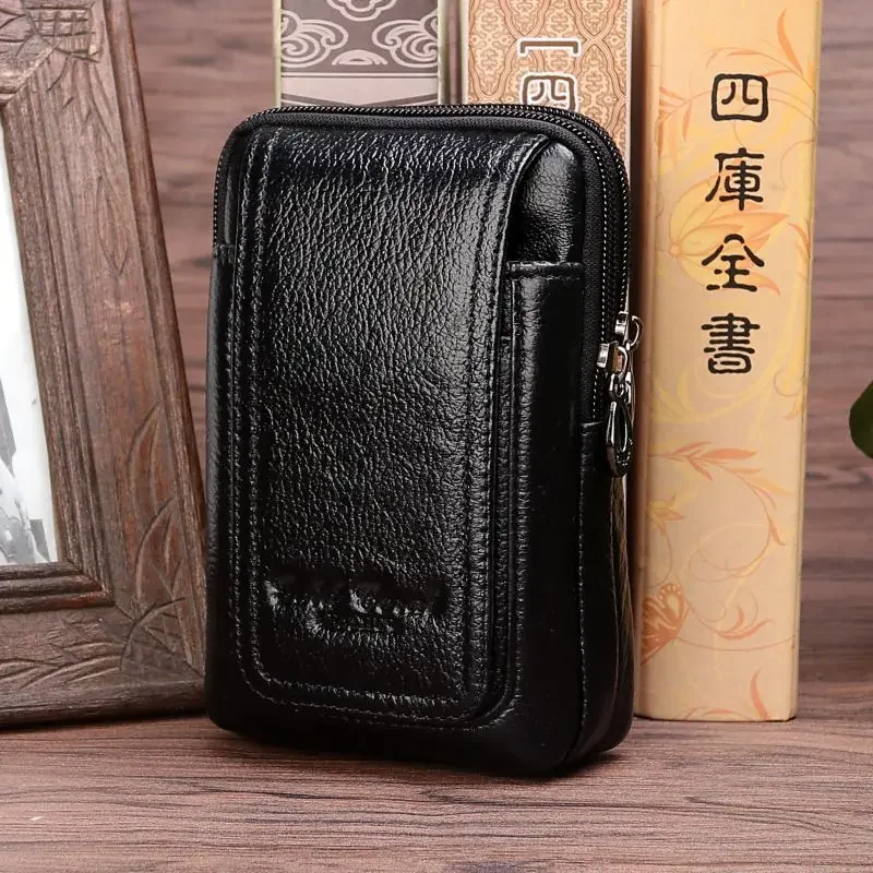 Real Cowhide Waist Bag Cell Mobile Phone Case Hook Purse Casual High Quality Genuine Leather Men Hip Bum Belt Purse Fanny Pack
Real Cowhide Waist Bag Cell Mobile Phone Case Hook Purse Casual High Quality Genuine Leather Men Hip Bum Belt Purse Fanny Pack