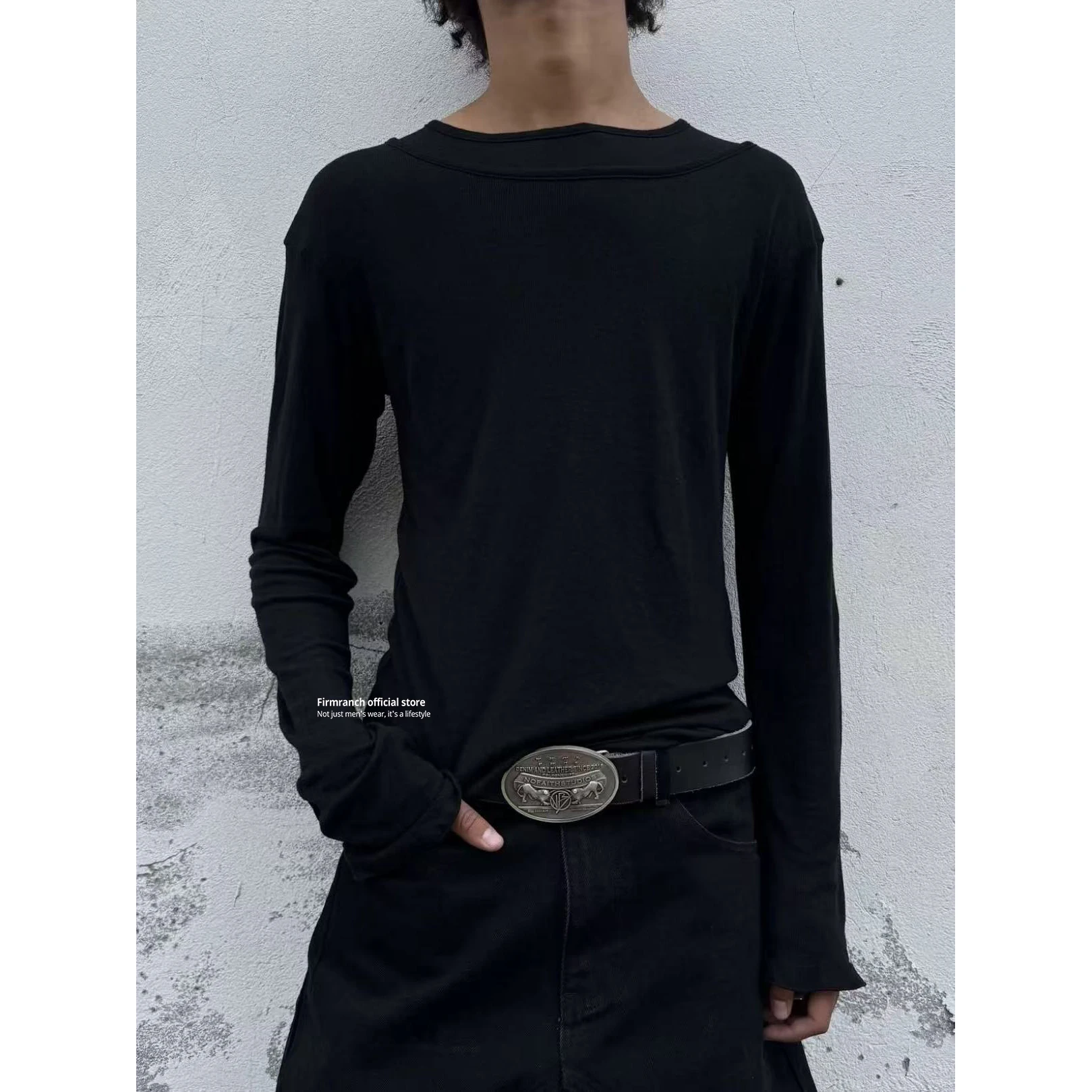 Футболка Firmranch Spring Summer High Elastic с эффектом двухслойности, черно-белая, с длинным рукавом, для мужчин и женщин
Футболка Firmranch Spring Summer High Elastic с эффектом двухслойности, черно-белая, с длинным рукавом, для мужчин и женщин