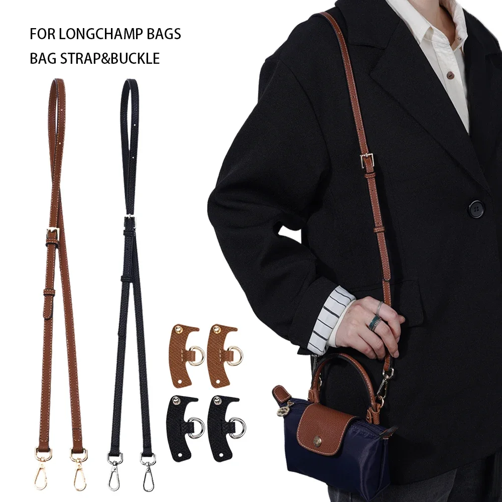 3Pcs Bag Strap For Longchamp Mini Bag Punch-free Genuine Leather Shoulder Strap Transformation Crossbody Strap Bag Accessories
3Pcs Bag Strap For Longchamp Mini Bag Punch-free Genuine Leather Shoulder Strap Transformation Crossbody Strap Bag Accessories