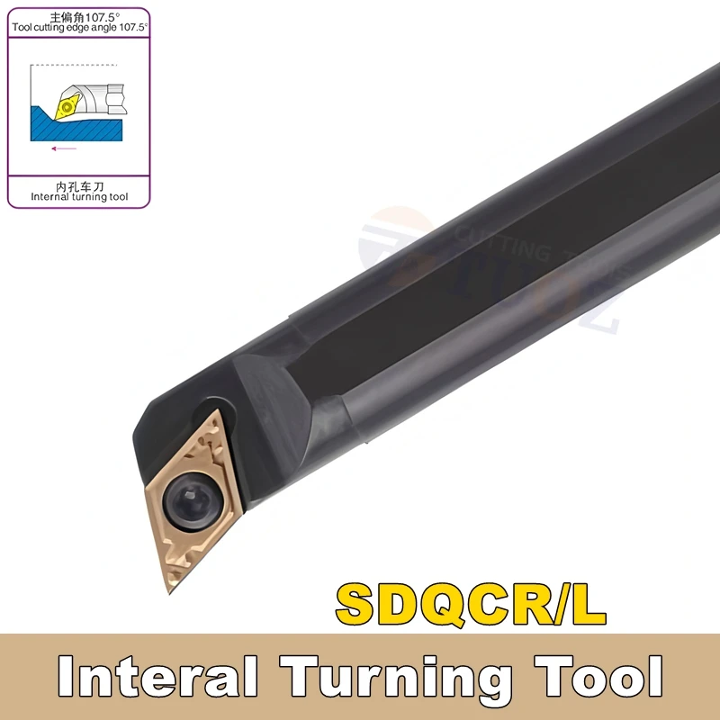 TUOZ SDQCR SDQCR Держатель инструмента для внутренней токарной обработки S10K S12M S14N S16Q S20R S25S SDQCR07 SDQCL07 SDQCR11 SDQCL11 Токарный станок с ЧПУ Режущий брусок
TUOZ SDQCR SDQCR Держатель инструмента для внутренней токарной обработки S10K S12M S14N S16Q S20R S25S SDQCR07 SDQCL07 SDQCR11 SDQCL11 Токарный станок с ЧПУ Режущий брусок
