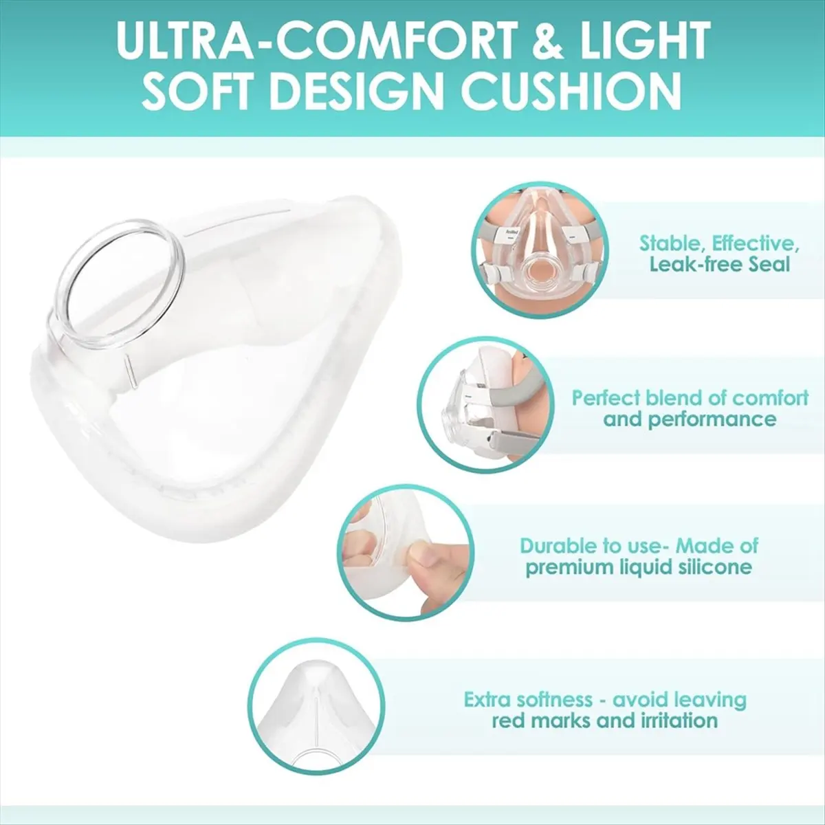 A38F 3 шт. сменная подушка для AirFit F20-подушки для маски для рамы F20-аксессуары для вентиляционных масок для полнолицевых масок L
A38F 3 шт. сменная подушка для AirFit F20-подушки для маски для рамы F20-аксессуары для вентиляционных масок для полнолицевых масок L