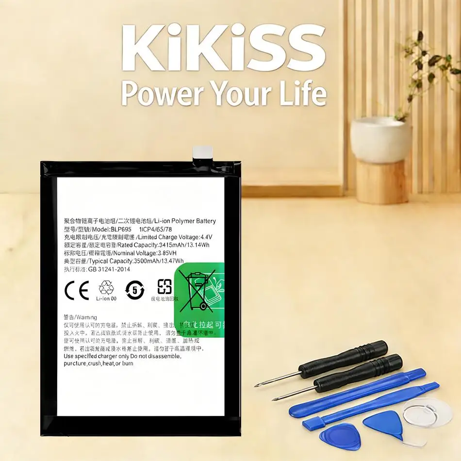 Аккумулятор для мобильного телефона Oppo Realme U1 RMX1831 RMX1833 BLP695 3500 мАч, премиум-качество, замена
Аккумулятор для мобильного телефона Oppo Realme U1 RMX1831 RMX1833 BLP695 3500 мАч, премиум-качество, замена