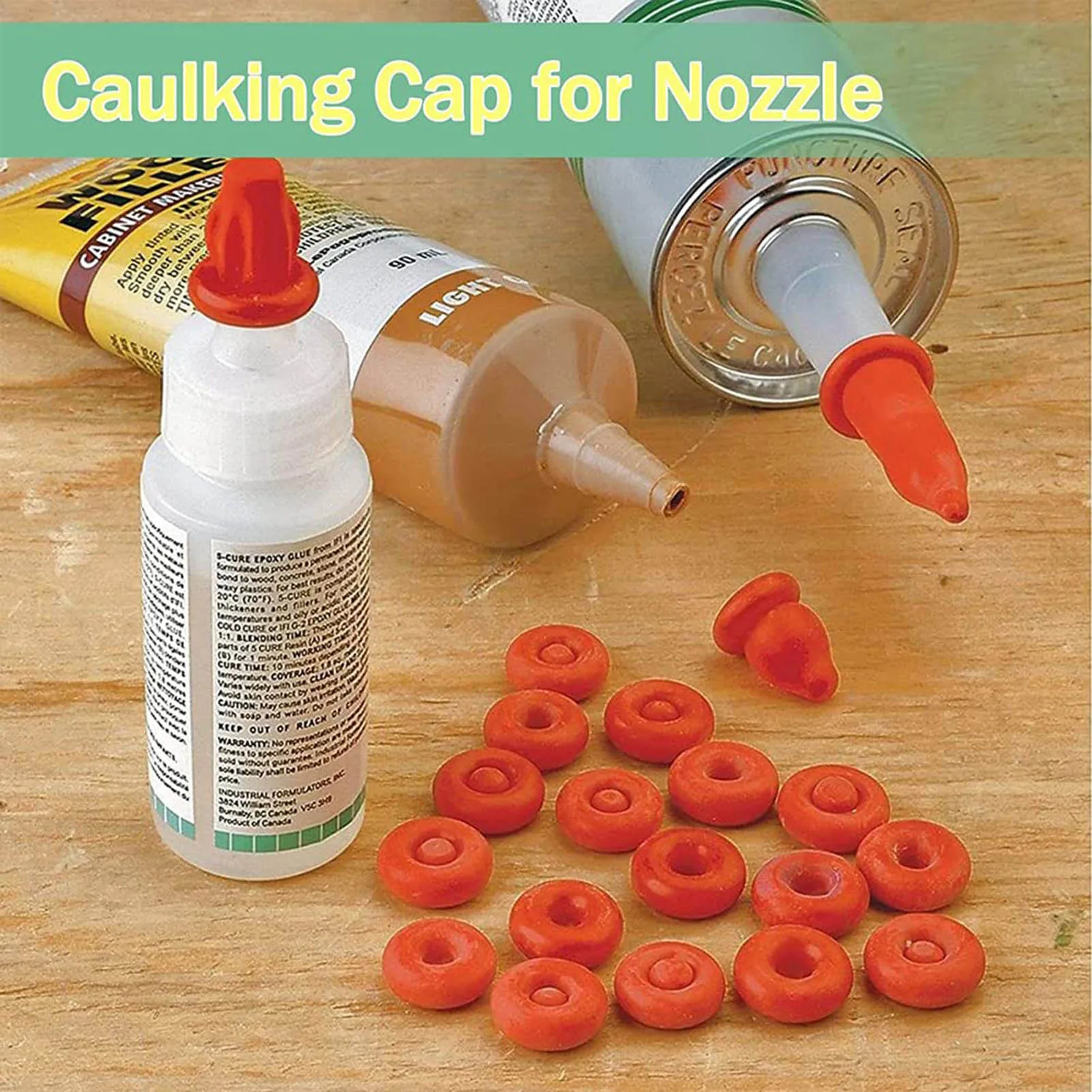 Latex Caulk Saving Cap Sealant Cover 10/50PCS Reusable Tube Tip Protector for Glue Chalk Paint Adhesive Containers Storage Tool
Latex Caulk Saving Cap Sealant Cover 10/50PCS Reusable Tube Tip Protector for Glue Chalk Paint Adhesive Containers Storage Tool