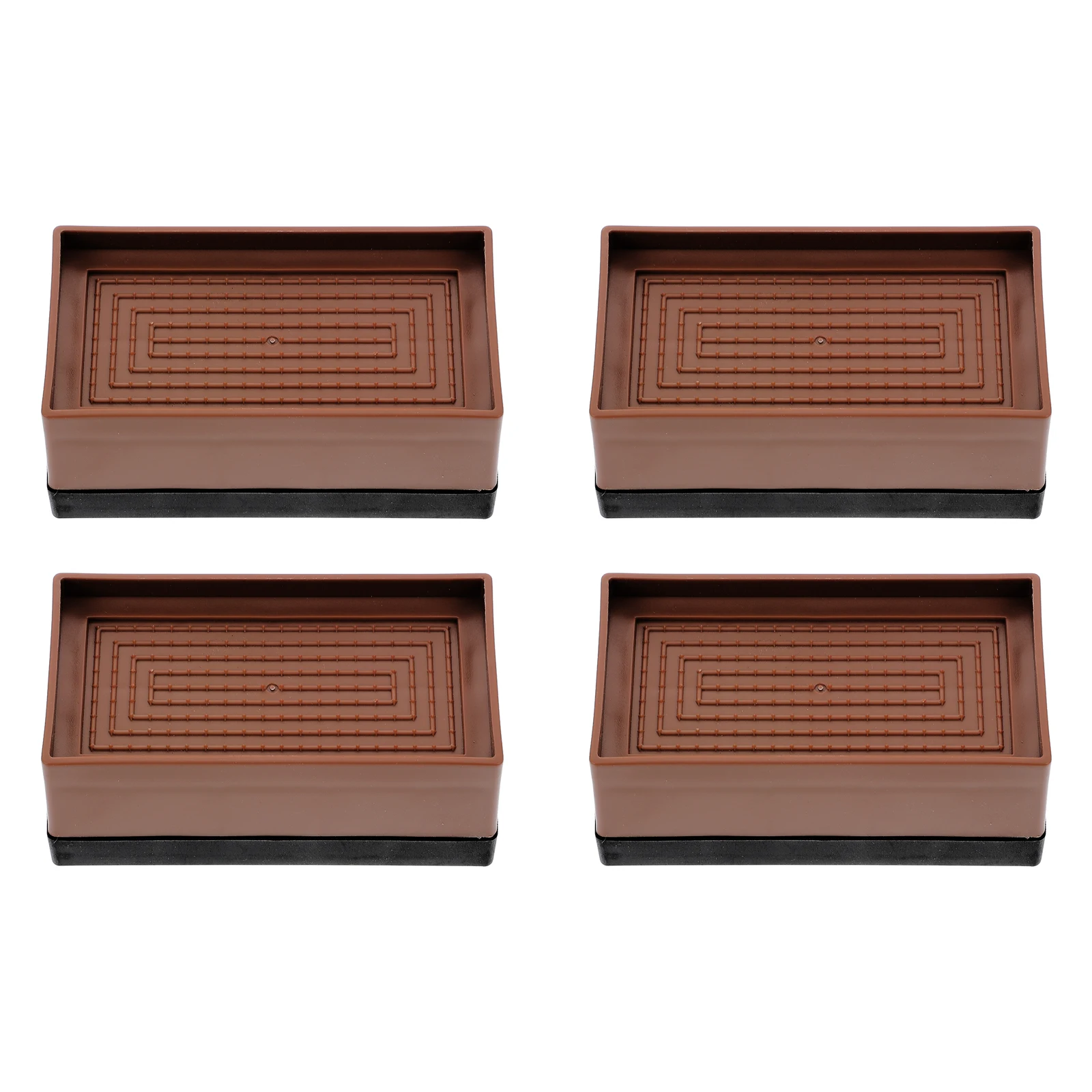 4 Pcs Furniture Appliance Height Pad Brown Risers for Sofa Table Plastic Living Room TPU Non Slip Protect Scratch
4 Pcs Furniture Appliance Height Pad Brown Risers for Sofa Table Plastic Living Room TPU Non Slip Protect Scratch