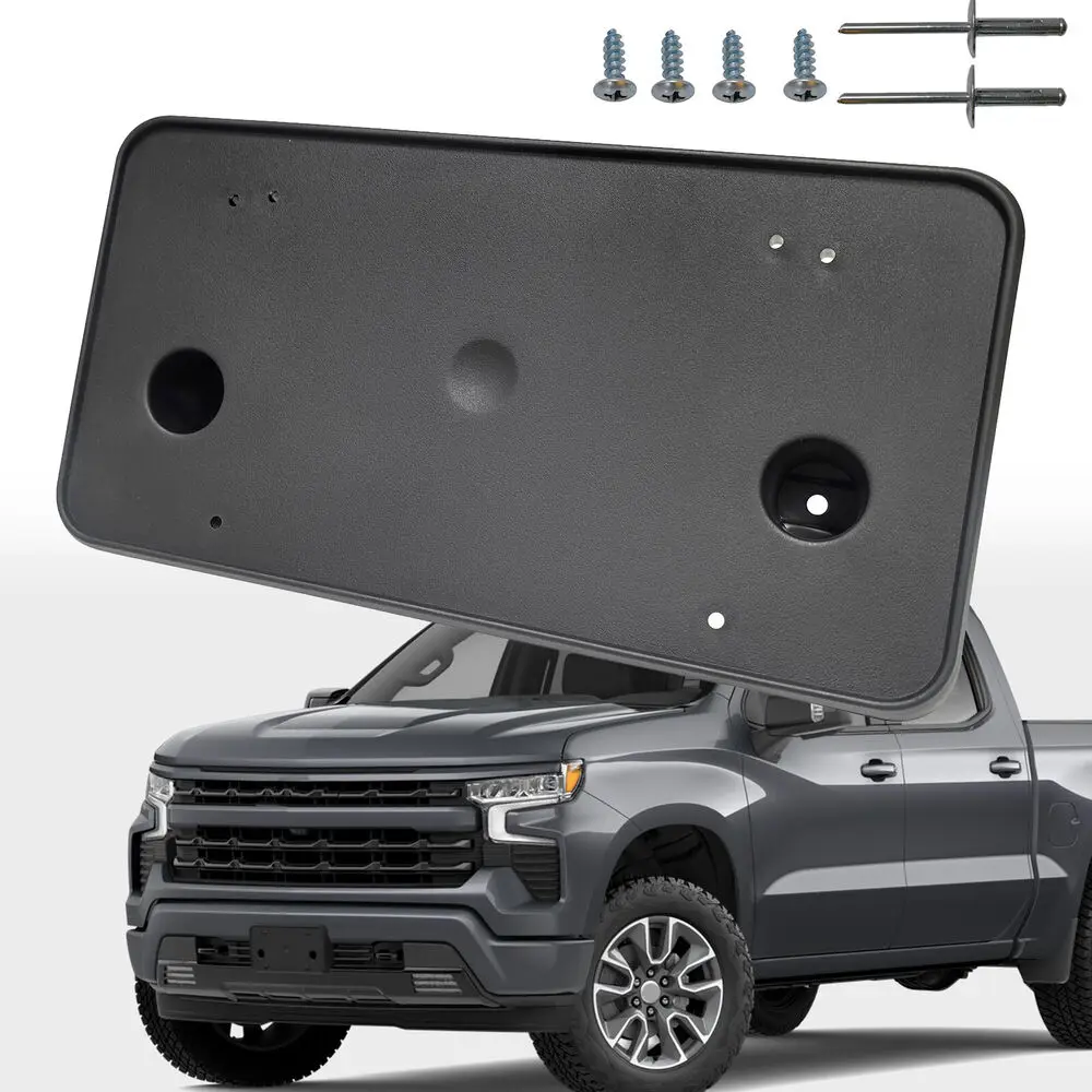 For 2023-2024 SILVERADO Front License Plate Frame Holder Mount Bracket 86772168
For 2023-2024 SILVERADO Front License Plate Frame Holder Mount Bracket 86772168