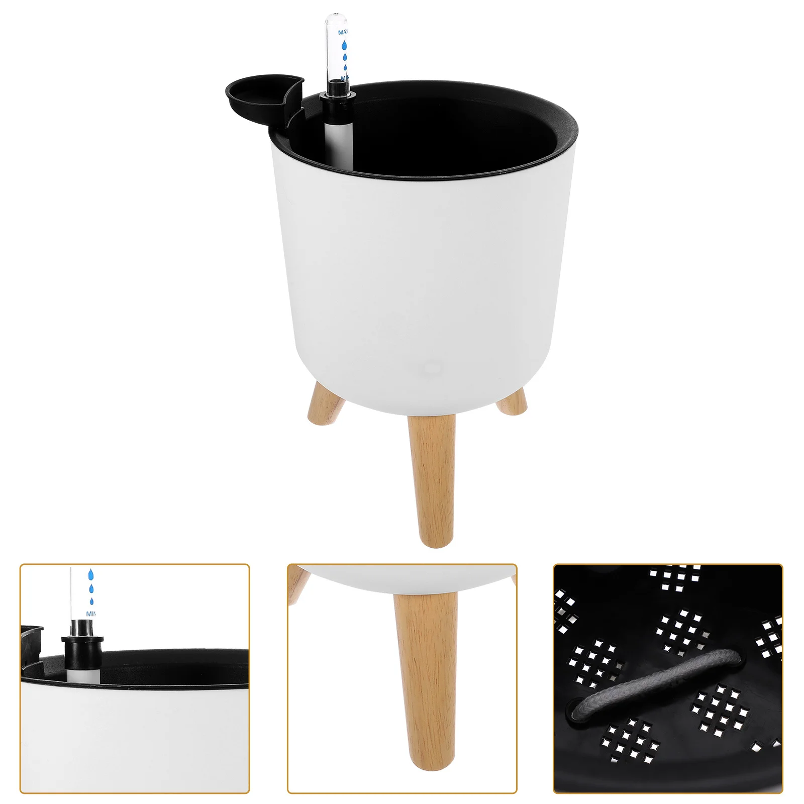 Modern Floor Flowerpot Water Level Indicator Space-Saving Decorative Planter For Home Office Garden Plastic Flower Pot Easy
Modern Floor Flowerpot Water Level Indicator Space-Saving Decorative Planter For Home Office Garden Plastic Flower Pot Easy