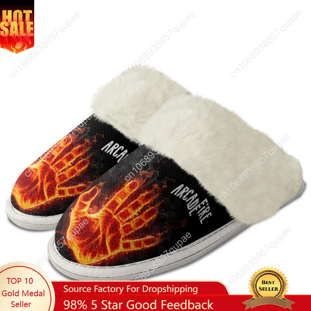 Arcade Fire Rock Band Plush Slippers Keep Warm Shoes Mens Womens Home Cotton Bedroom Customized Thermal Lightweight Slipper
Arcade Fire Rock Band Plush Slippers Keep Warm Shoes Mens Womens Home Cotton Bedroom Customized Thermal Lightweight Slipper