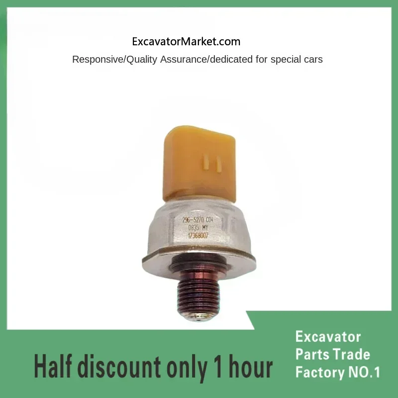 Excavator Accessories For CAT Diesel Pump Common Rail Pressure Sensor 336 Excavator Accessories Loader 296-5270
Excavator Accessories For CAT Diesel Pump Common Rail Pressure Sensor 336 Excavator Accessories Loader 296-5270