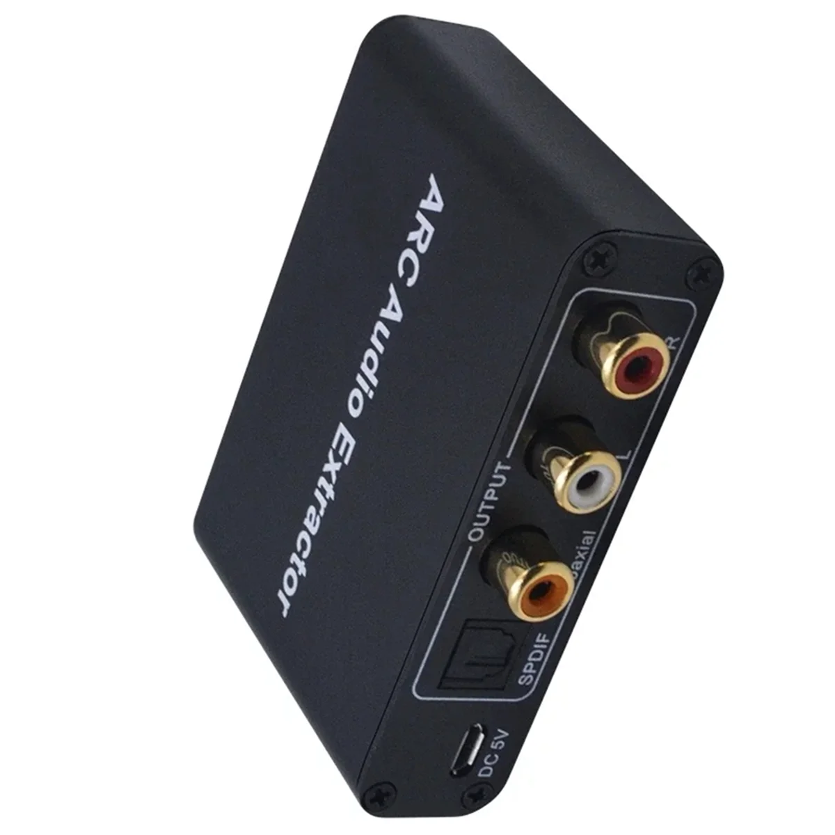 NEW!! 192KHz Aluminum ARC Audio Adapter HDMI-Compatible Audio Extractor Digital to Analog Audio Converter SPDIF Coaxial
NEW!! 192KHz Aluminum ARC Audio Adapter HDMI-Compatible Audio Extractor Digital to Analog Audio Converter SPDIF Coaxial