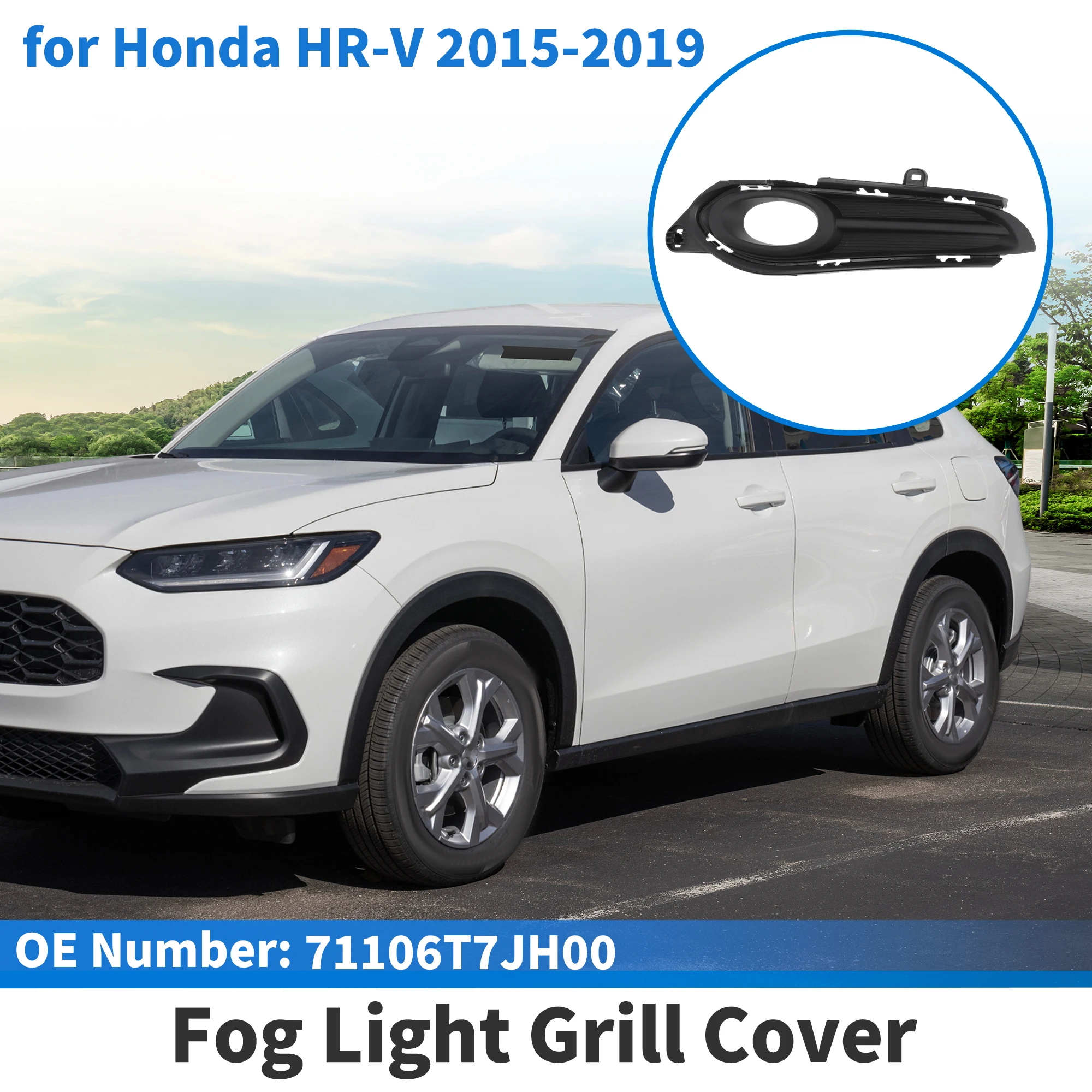 UXCELL Решетка передней левой противотуманной фары No 71106T7JH00 для Honda HR-V 2015-2019
UXCELL Решетка передней левой противотуманной фары No 71106T7JH00 для Honda HR-V 2015-2019