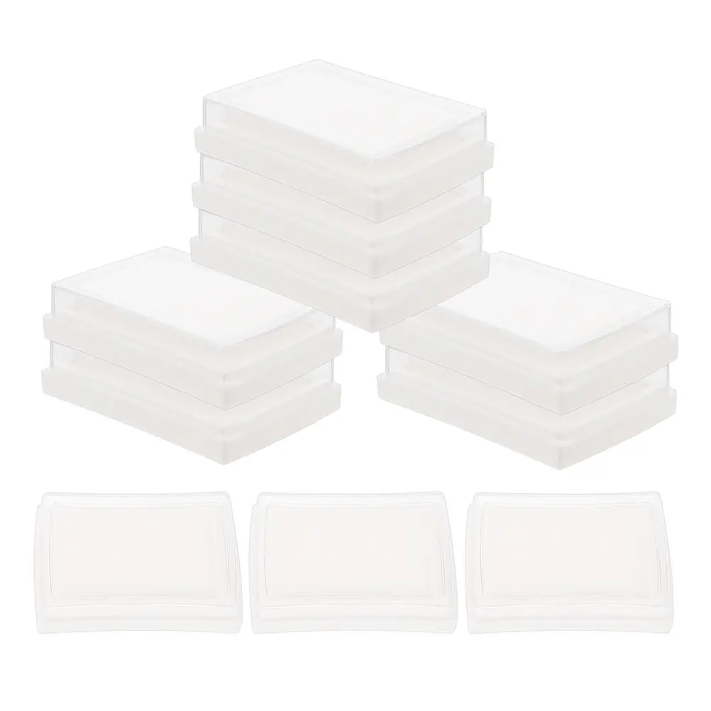 15pcs Blank Ink Pad Diy Fingerprint Sponge Stamp Plastic Empty Printing Office High Density Refillable Craft Tool Storage
15pcs Blank Ink Pad Diy Fingerprint Sponge Stamp Plastic Empty Printing Office High Density Refillable Craft Tool Storage