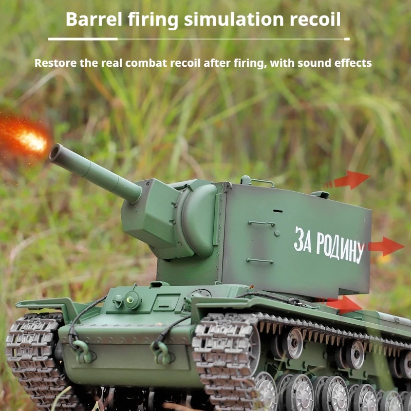 Henglong 3949-1 Моделирование советского тяжелого танка Kv-2, 2,4 г, полностью пропорциональная модель военного танка с дистанционным управлением, большой гусеничный
Henglong 3949-1 Моделирование советского тяжелого танка Kv-2, 2,4 г, полностью пропорциональная модель военного танка с дистанционным управлением, большой гусеничный