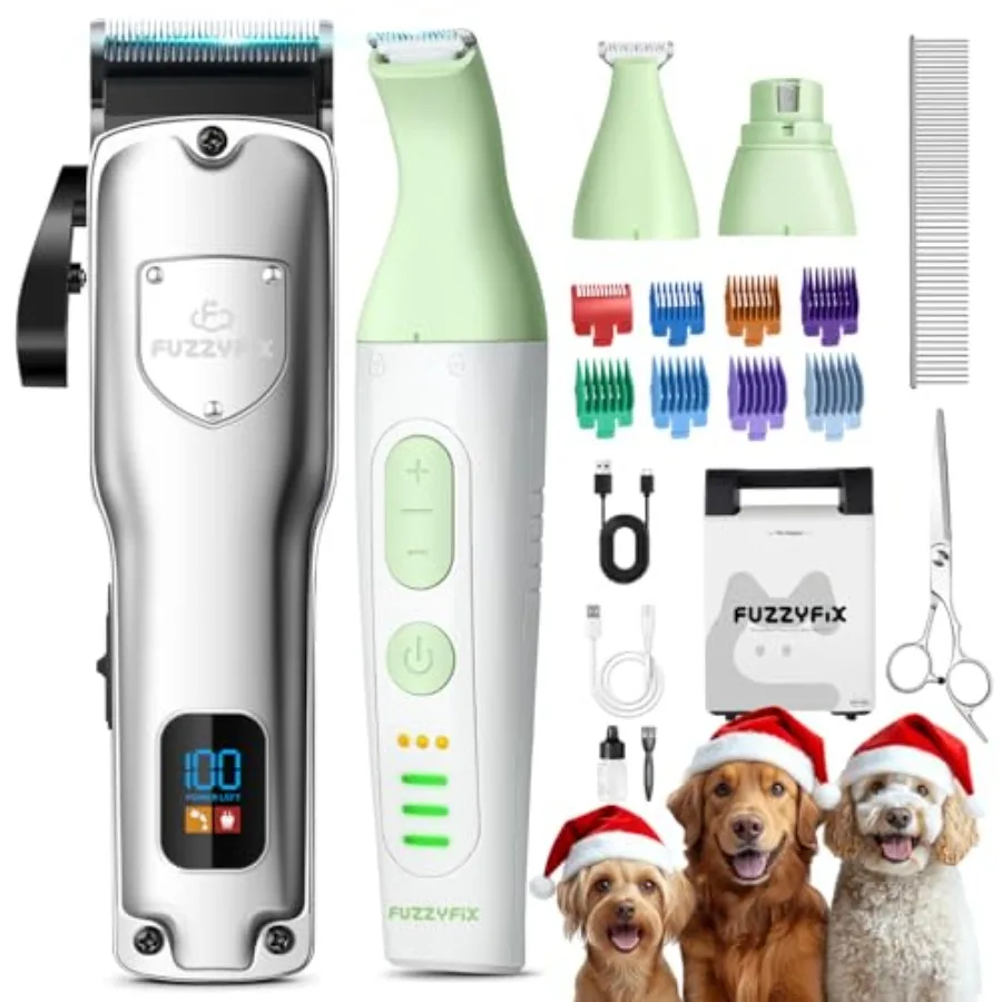 Набор для груминга собак с густым и тяжелым пухом: перезаряжаемые машинки для стрижки из нержавеющей стали с низким уровнем шума, профессиональный триммер для лап и когтей
Набор для груминга собак с густым и тяжелым пухом: перезаряжаемые машинки для стрижки из нержавеющей стали с низким уровнем шума, профессиональный триммер для лап и когтей
