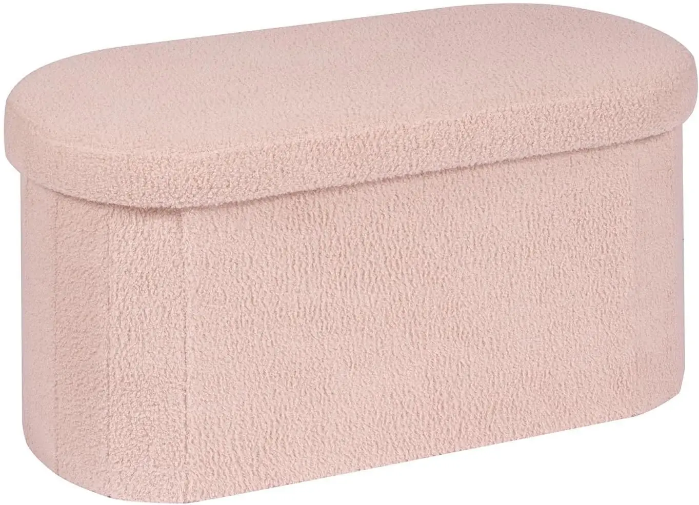Ottoman With Storage For Living Room, Sherpa Folding Storage Ottoman Foot Rest, 30 Hes Collapsible Bedroom Bench Pink
Ottoman With Storage For Living Room, Sherpa Folding Storage Ottoman Foot Rest, 30 Hes Collapsible Bedroom Bench Pink