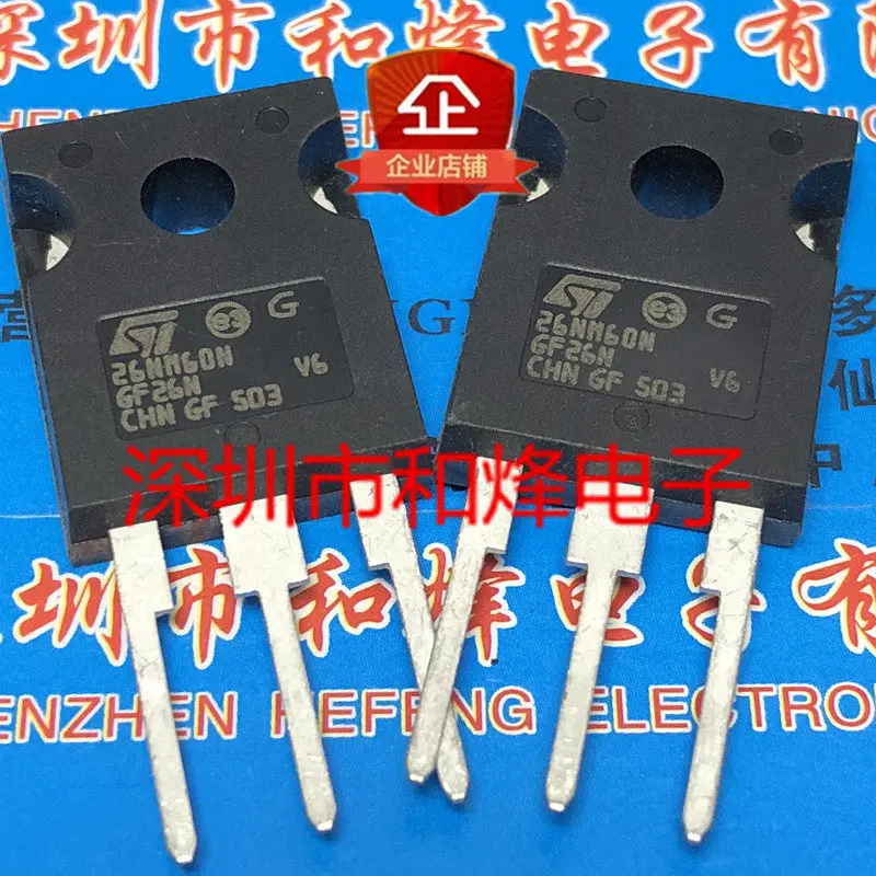 5 шт./лот STW26NM60N W26NM60N TO-247 600 В 26 А
5 шт./лот STW26NM60N W26NM60N TO-247 600 В 26 А
