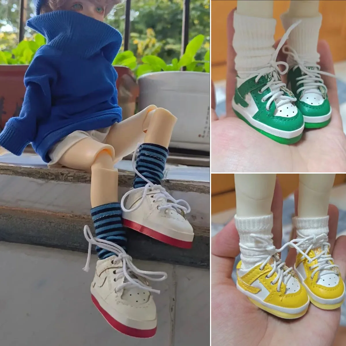 Fashion 1/6 BJD Dolls Sneakers Shoes 30cm Doll Sport Shoes Akcesoria Zabawka Prezent (dla 4cm stóp) Darmowa wysyłka przedmiotów
Fashion 1/6 BJD Dolls Sneakers Shoes 30cm Doll Sport Shoes Akcesoria Zabawka Prezent (dla 4cm stóp) Darmowa wysyłka przedmiotów