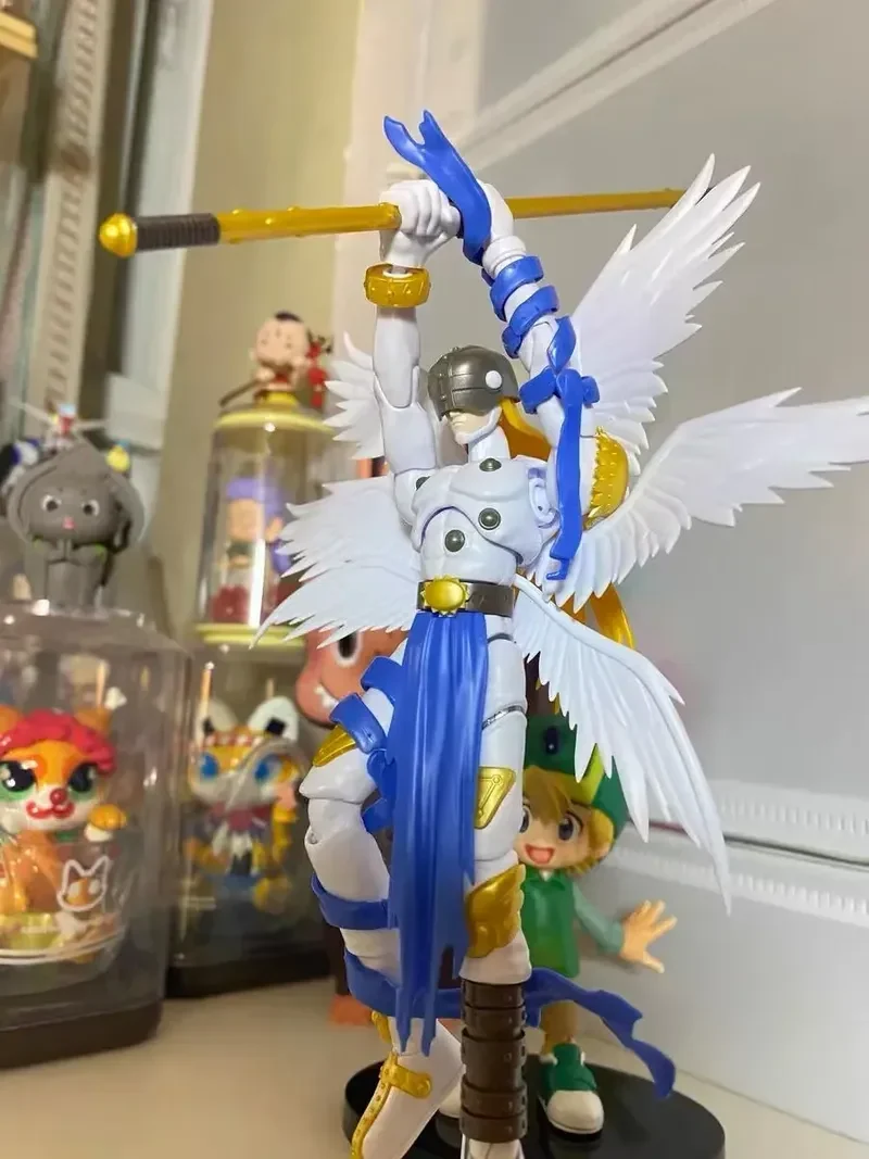 Original Bandai Digimon Adventure Anime Peripheral Rise Angemon Action Figure Toy Collectible Model Ornaments Decoration Gift
Original Bandai Digimon Adventure Anime Peripheral Rise Angemon Action Figure Toy Collectible Model Ornaments Decoration Gift