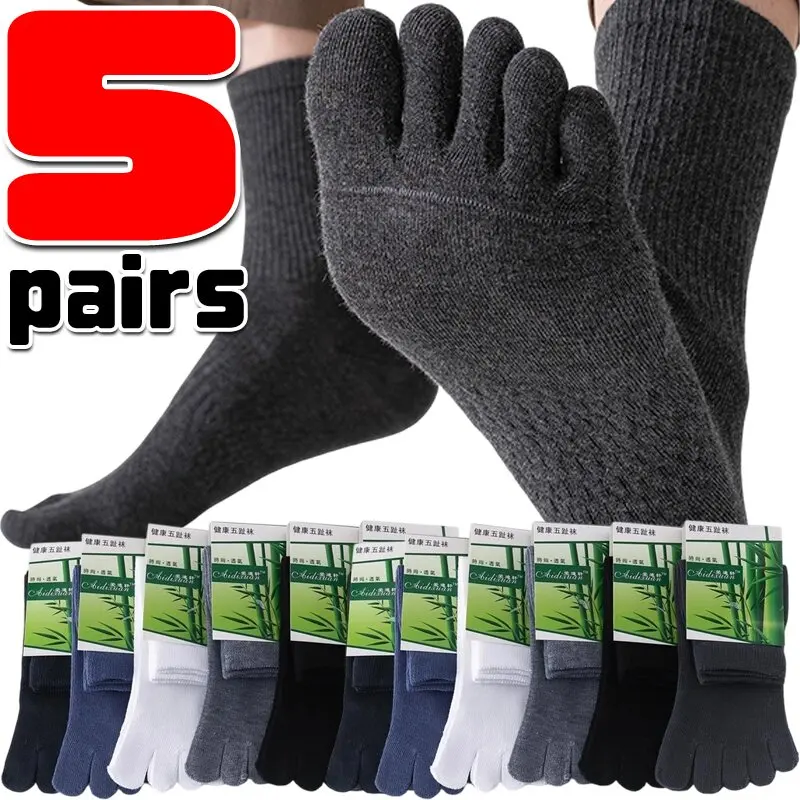 5Pairs Five Finger Socks WomenMen Autumn Spring Middle Tube Sports Socks with Separate Fingers High Quality Cotton Toe Socks
5Pairs Five Finger Socks WomenMen Autumn Spring Middle Tube Sports Socks with Separate Fingers High Quality Cotton Toe Socks