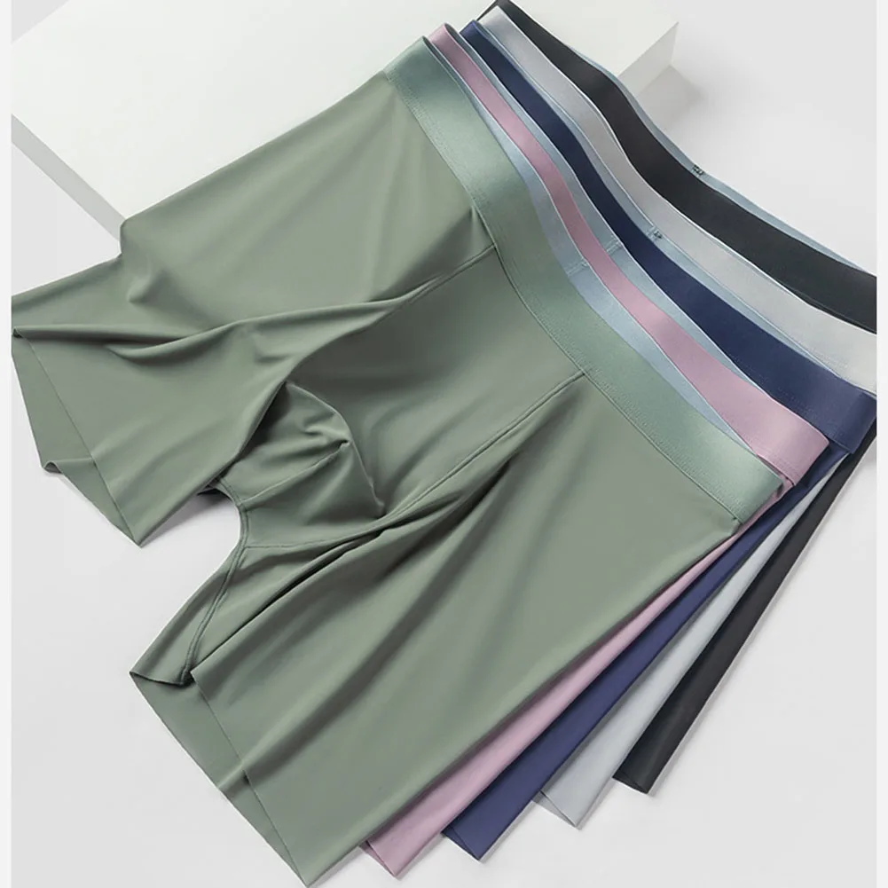 Низ для сна, мужские спортивные бесшовные боксеры, шорты, длинные трусы, дышащее нижнее белье, противоизносные трусы для ног, ультратонкое бикини
Низ для сна, мужские спортивные бесшовные боксеры, шорты, длинные трусы, дышащее нижнее белье, противоизносные трусы для ног, ультратонкое бикини