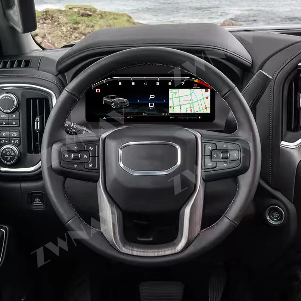 Для Chevrolet Silverado 2019-2023 12,3 дюйма, ЖК-дисплей, приборная панель, цифровой кластер, модуль умных датчиков, улучшенный опыт 
Для Chevrolet Silverado 2019-2023 12,3 дюйма, ЖК-дисплей, приборная панель, цифровой кластер, модуль умных датчиков, улучшенный опыт