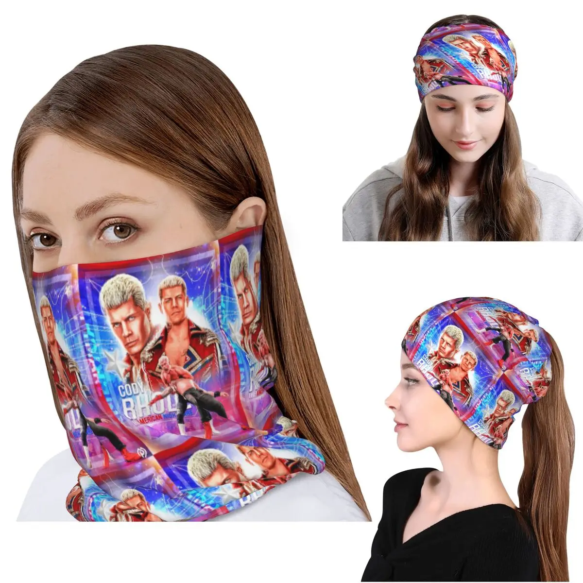 In The Ring Cody Rhodes American Nightmare Bandana Neck Cover Wrap Scarf Multifunction Cycling Scarf Beanies Hat Unisex Adult
In The Ring Cody Rhodes American Nightmare Bandana Neck Cover Wrap Scarf Multifunction Cycling Scarf Beanies Hat Unisex Adult