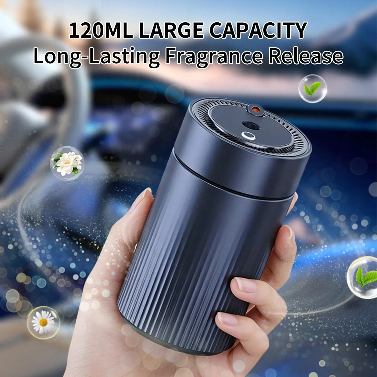 Car Air Freshener Smart Fragrance Humidifier With Projector Light Car Scent Diffuser for Vehicles Trailer RV Automotive Sedan
Car Air Freshener Smart Fragrance Humidifier With Projector Light Car Scent Diffuser for Vehicles Trailer RV Automotive Sedan