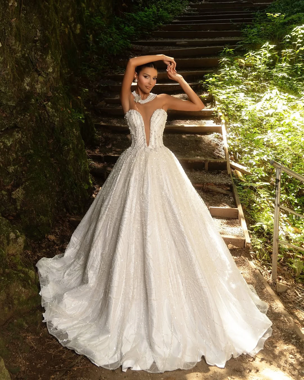 Exquisite Bespoke Wedding Dresses Ball Gowns Sweetheart Beading Pearl Rhinestone Crystal Fishbone Elegant Special Occasion Gowns
Exquisite Bespoke Wedding Dresses Ball Gowns Sweetheart Beading Pearl Rhinestone Crystal Fishbone Elegant Special Occasion Gowns