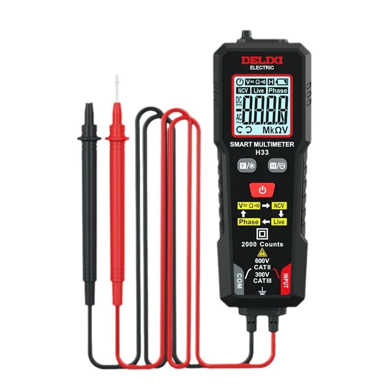 High Quality DECEMDMH33 Measuring Voltage Digital Display Multimeter Measuring Pen for Electronic Repair
High Quality DECEMDMH33 Measuring Voltage Digital Display Multimeter Measuring Pen for Electronic Repair