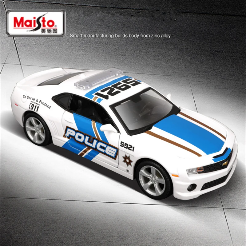 Maisto 1:24 2010 Chevrolet Camaro SS RS Alloy Sports Car Model Diecasts Metal Police Racing Vehicles Car Model Children Toy Gift
Maisto 1:24 2010 Chevrolet Camaro SS RS Alloy Sports Car Model Diecasts Metal Police Racing Vehicles Car Model Children Toy Gift
