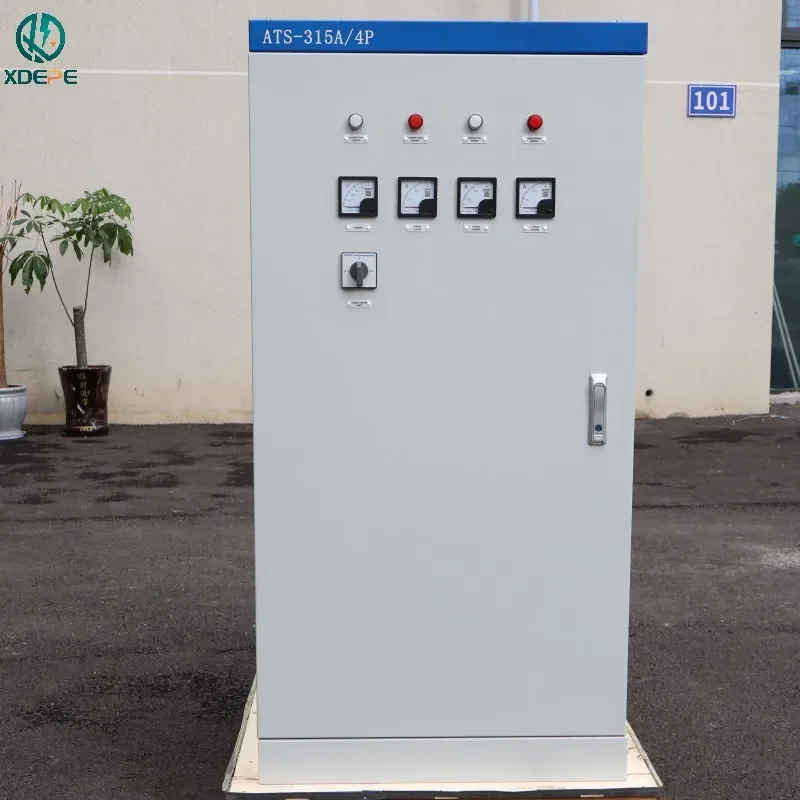315A Automatic Transfer Switch Board 4p ATS Control Switchgear for Industrial Use
315A Automatic Transfer Switch Board 4p ATS Control Switchgear for Industrial Use