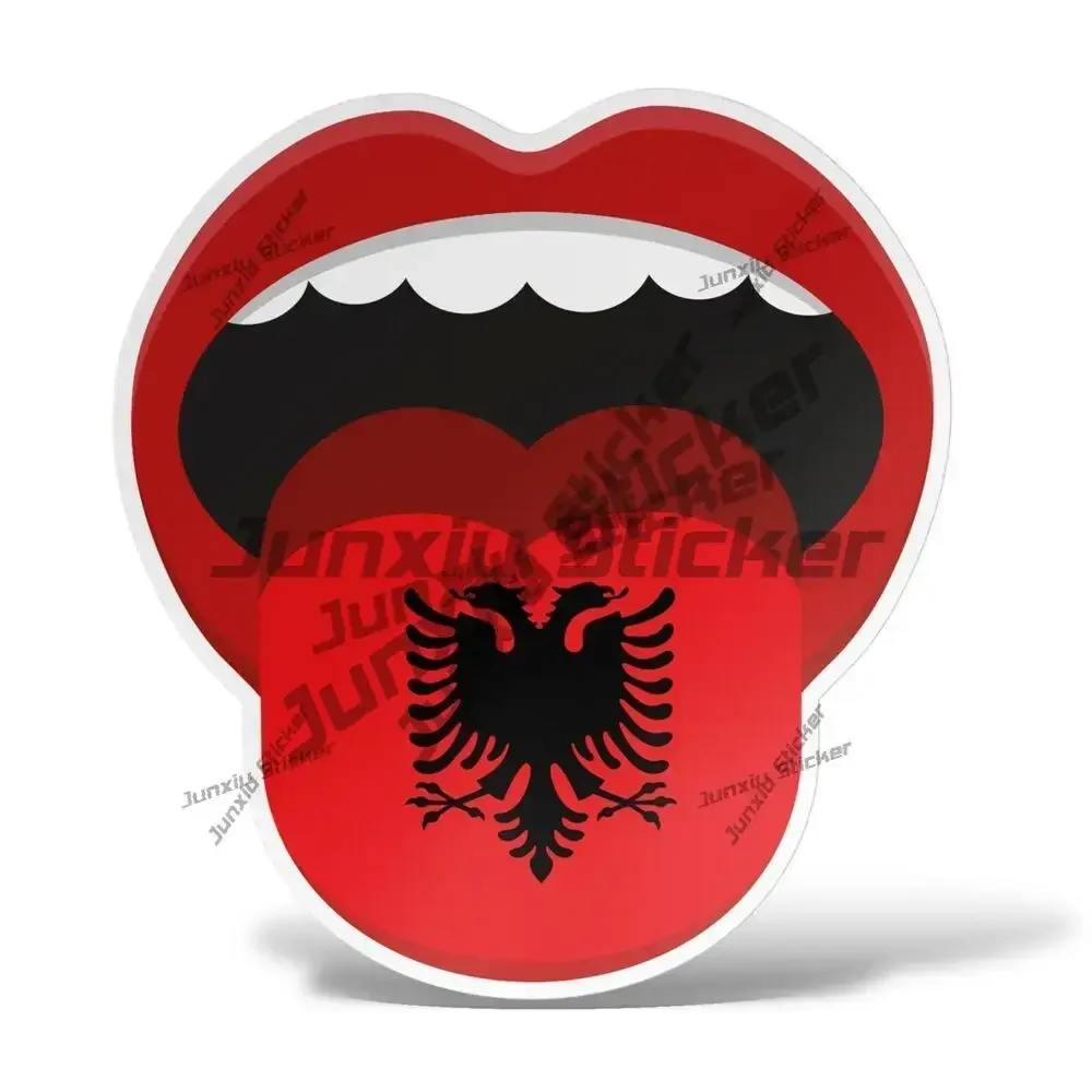 Albania Sticker Albanian Mouth Tongue Flag Decal for SUV Car Camper Bumper Truck Helmet Auto Bikes Sticker Car Accessories
Albania Sticker Albanian Mouth Tongue Flag Decal for SUV Car Camper Bumper Truck Helmet Auto Bikes Sticker Car Accessories