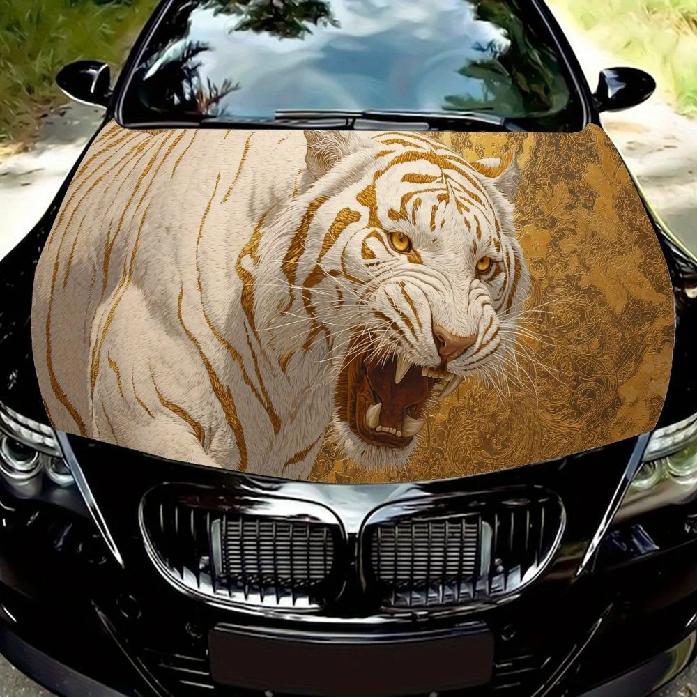 Brown - Gold Furious Tiger car hood stickers, waterproof self-adhesive, scratch resistant, easy to stick, durable car PVC sticke
Brown - Gold Furious Tiger car hood stickers, waterproof self-adhesive, scratch resistant, easy to stick, durable car PVC sticke