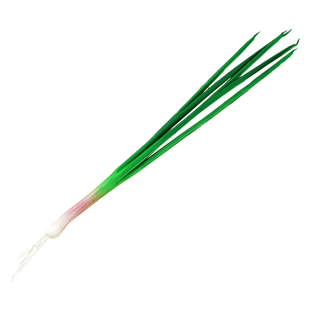 Realistic Artificial Green Onion Fake Scallions Bright Color Lifelike Simulation Vegetable Decorations Shop Window 
Realistic Artificial Green Onion Fake Scallions Bright Color Lifelike Simulation Vegetable Decorations Shop Window