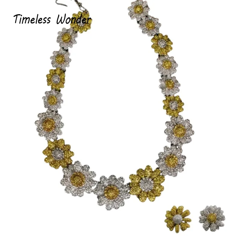 Timeless Wonder Fancy Zircon Floral Chains Necklace Women Designer Fine Jewelry Set Rare Top Cute Luxury Classy Simple Neat 2614
Timeless Wonder Fancy Zircon Floral Chains Necklace Women Designer Fine Jewelry Set Rare Top Cute Luxury Classy Simple Neat 2614