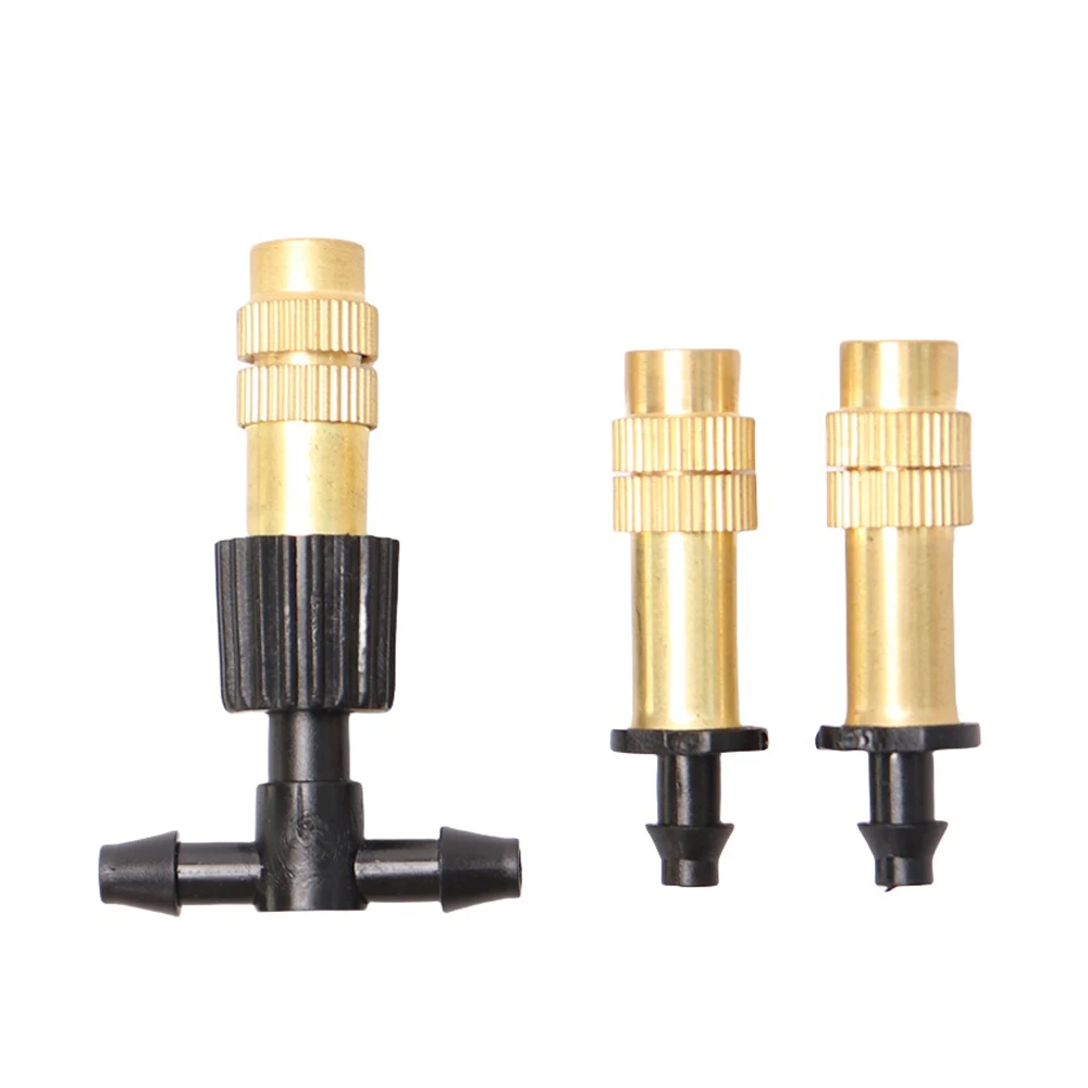 10Pcs Adjustable Copper Atomizing Nozzle Micro Sprinkler Garden Cooling Irrigation Equipment for Lawn Vegetables Greenhouse
10Pcs Adjustable Copper Atomizing Nozzle Micro Sprinkler Garden Cooling Irrigation Equipment for Lawn Vegetables Greenhouse