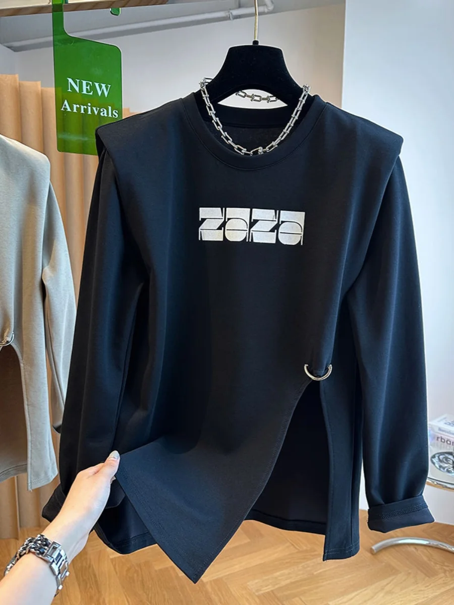 Мужская свободная толстовка оверсайз с подплечниками, повседневная, с разрезом, модная, брендовая, осенне-зимняя, уличная одежда
Мужская свободная толстовка оверсайз с подплечниками, повседневная, с разрезом, модная, брендовая, осенне-зимняя, уличная одежда