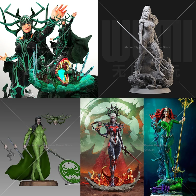 1/24 1/18 Scale DIY Self-assembled GK 3D Resin Un-panited Doll White Female Model Death Goddess Hela Queen of the Sea Mera
1/24 1/18 Scale DIY Self-assembled GK 3D Resin Un-panited Doll White Female Model Death Goddess Hela Queen of the Sea Mera